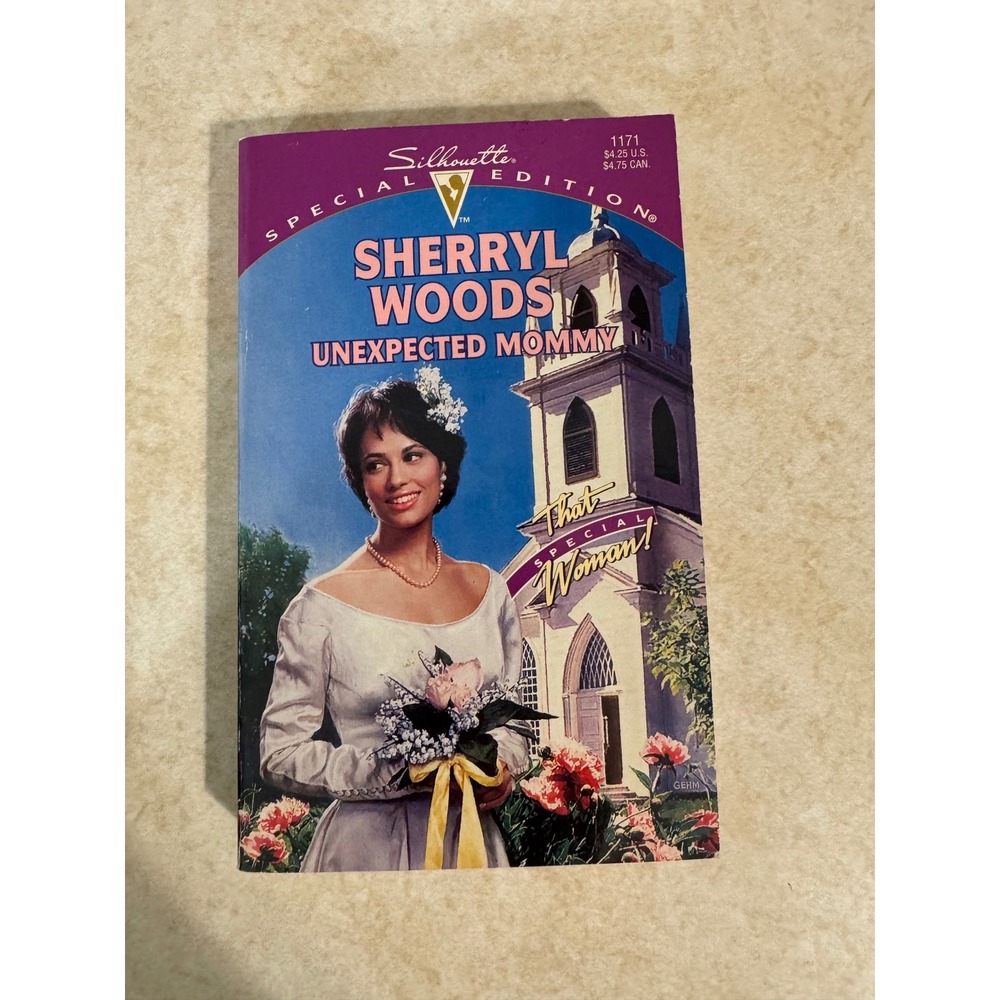 Unexpected Mommy Sherryl Woods Silhouette Special Edition 1171 Romance Book 1998
